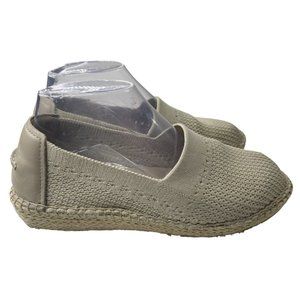 Cole Haan Women's Cloudfeel Stitchlite Beige Espadrille Loafer 7B (W14239) EUC